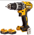 Dewalt DCD796N 18v XR Brushless 2 Speed Combi Drill With 2 x 4.0Ah Batteries