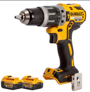 Dewalt DCD796N 18v XR Brushless 2 Speed Combi Drill With 2 x 4.0Ah Batteries