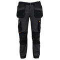 Dewalt Albany Stretch Slim-Fit Trousers with Holster Pockets Black - L31" W34"