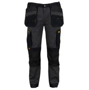 Dewalt Albany Stretch Slim-Fit Trousers with Holster Pockets Black - L31" W34"
